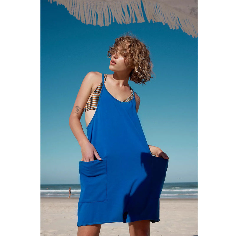 Damen Sportliches Freizeitkleid mit großzügigen Taschen Echo Archiv