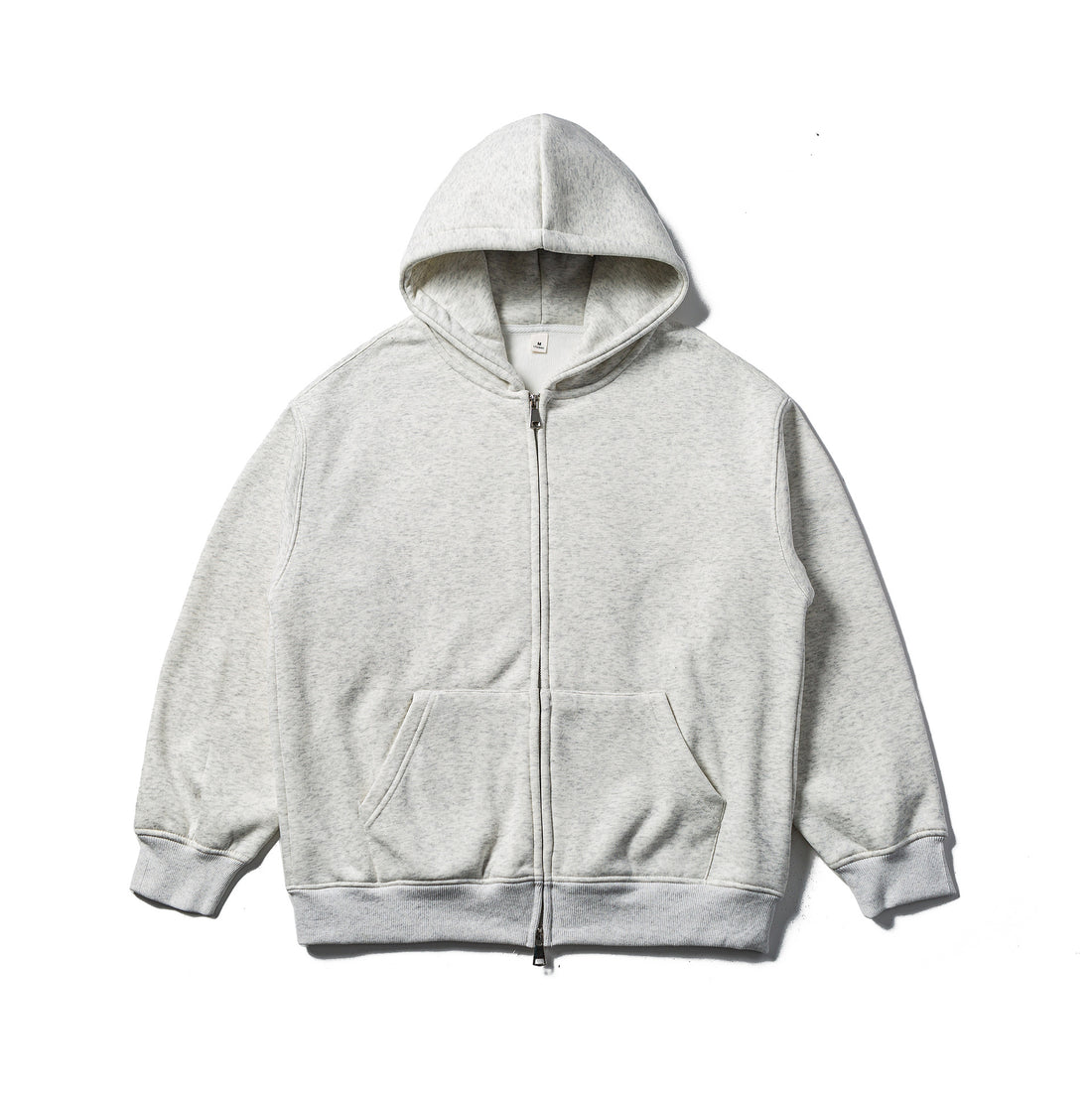 Unisex Kapuzen-Sweatjacke mit Zweiwege-Reißverschluss und Kängurutasche Echoarchiv
