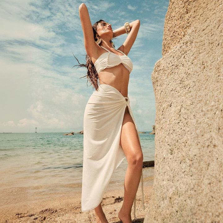 Damen eleganter Bikini mit Wickelrock Echo Archiv