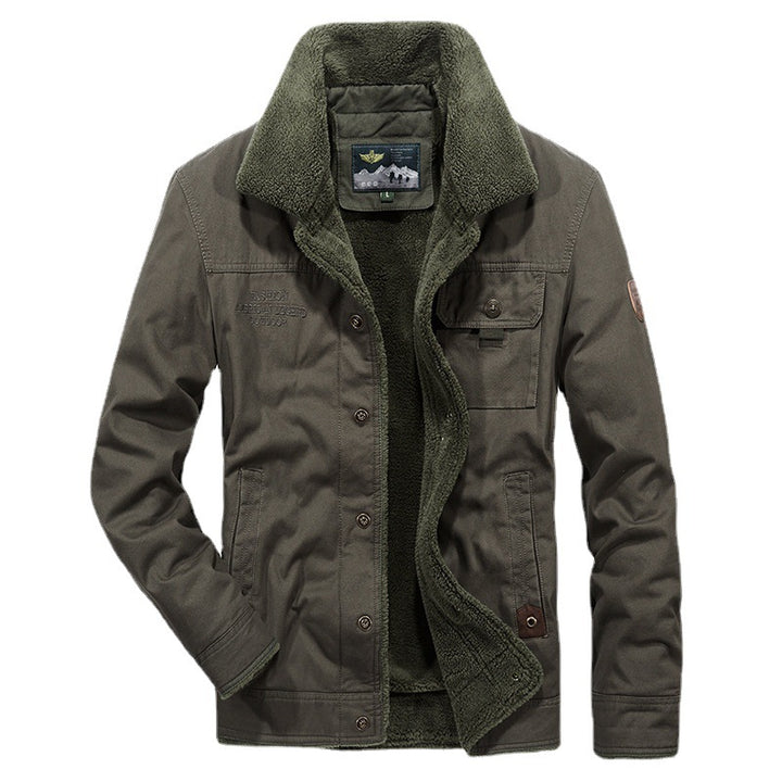 Herren Praktische Übergangsjacke mit Teddyfutter Echo Archiv