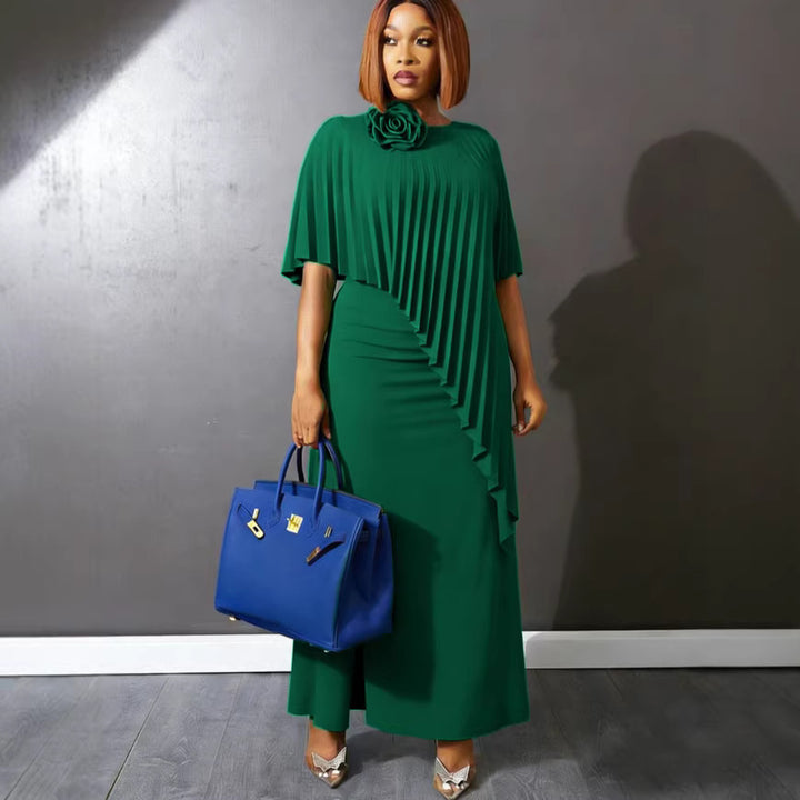 Damen ärmelloses Maxi-Kleid mit elegantem Faltenverlauf Echo Archiv