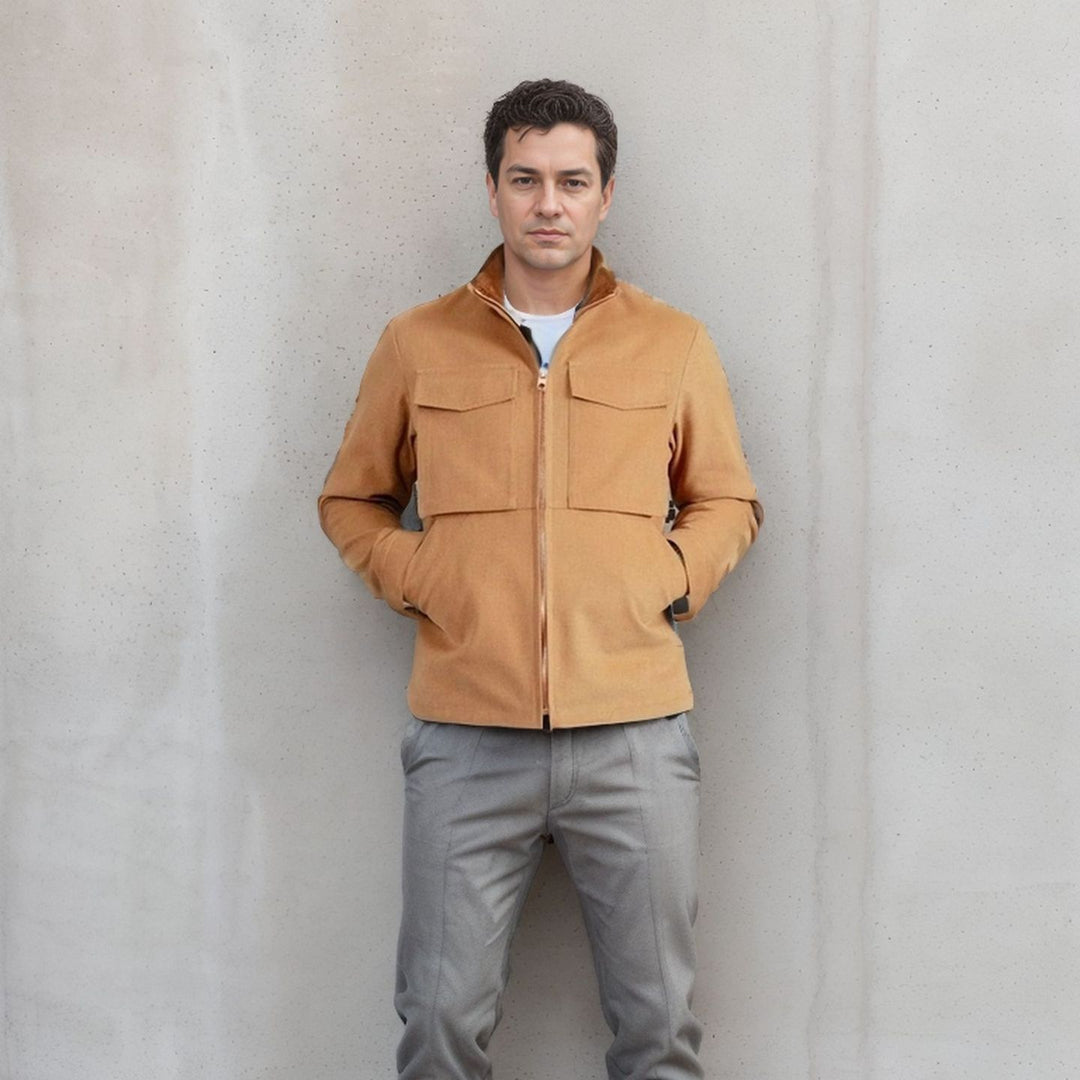 Herren Utility-Jacke mit praktischen Taschen und modernem Design Echoarchiv