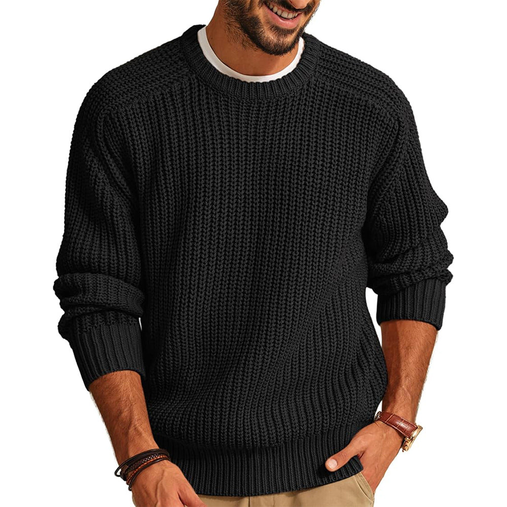 Herren Grobstrickpullover Echoarchiv