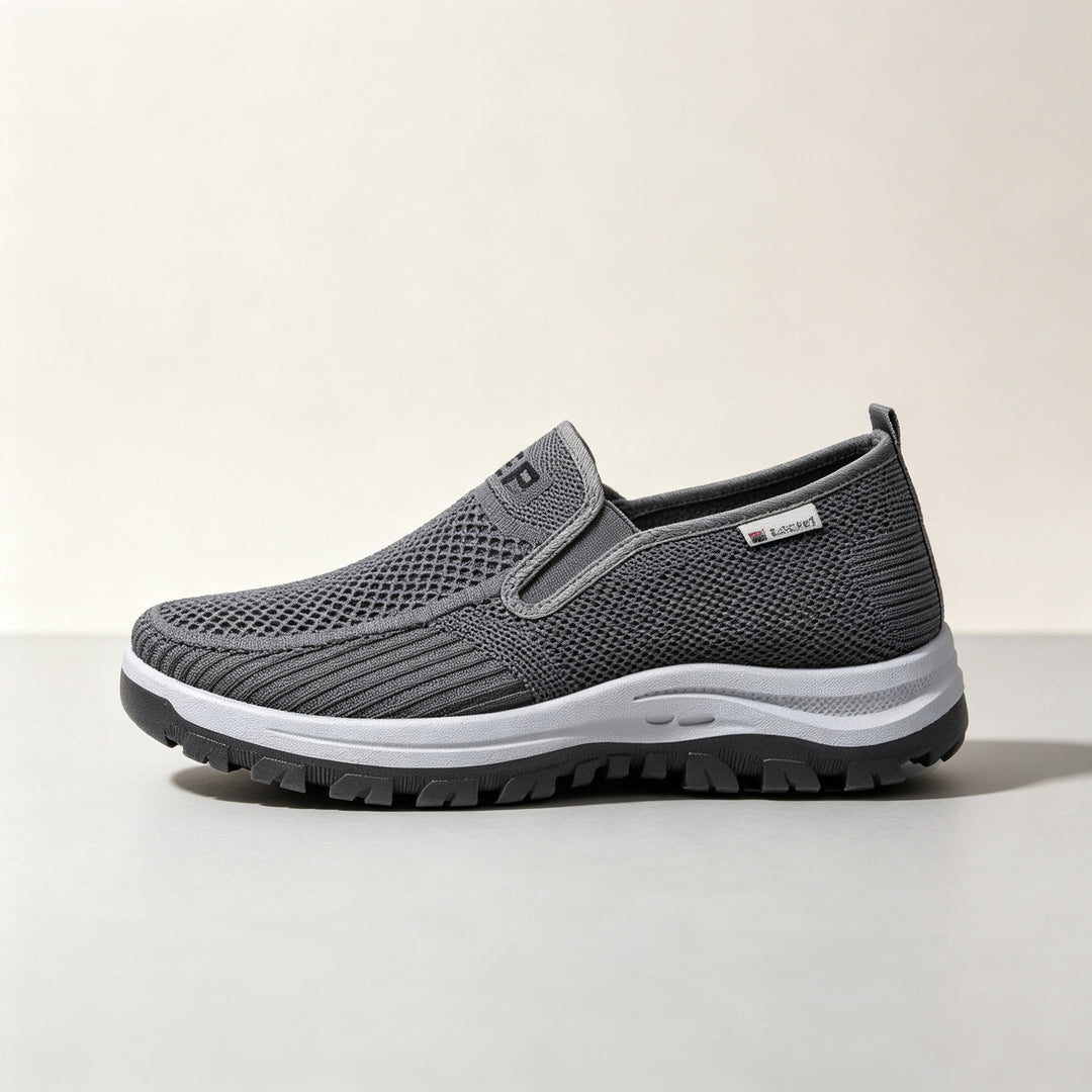 Herren Atmungsaktive Slip-On Sneakers mit rutschfester Sohle Echoarchiv
