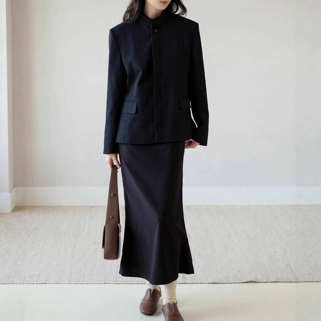 Damen Modische Blazerjacke Echoarchiv