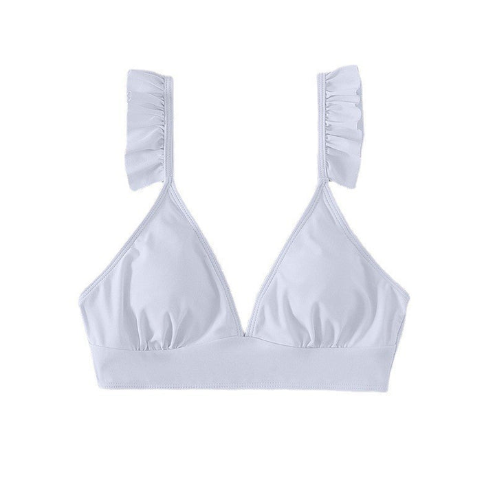 Damen Triangel-Bikinioberteil mit Rüschen Echo Archiv