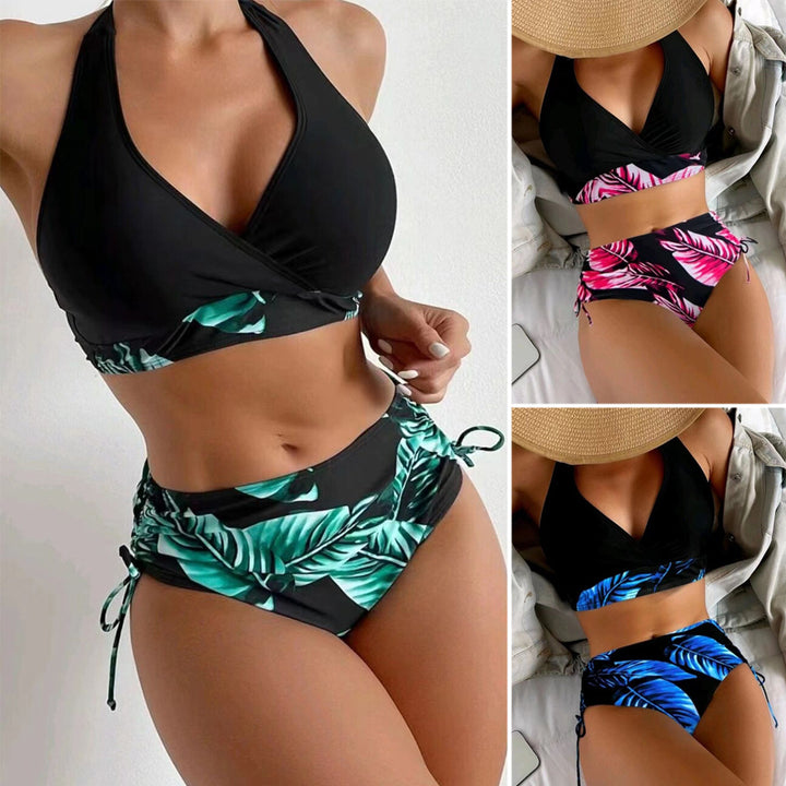 Damen Bikiniset mit raffiniertem Wickeloberteil und verstellbaren Seiten Echo Archiv