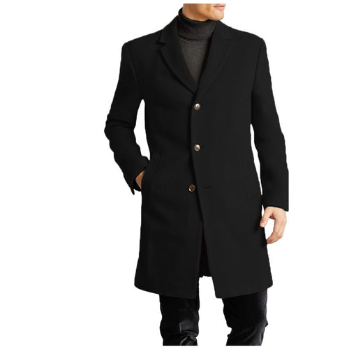 Herren eleganter Woolcoat Echoarchiv 1760892376