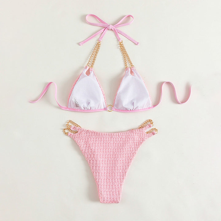 Damen Triangel-Bikini mit elegantem Ketten-Design Echo Archiv