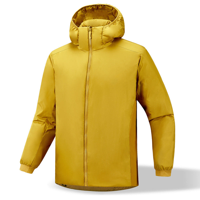 Herren isolierte Funktionsjacke mit ergonomischem Schnitt und vielseitiger Kapuze Echoarchiv