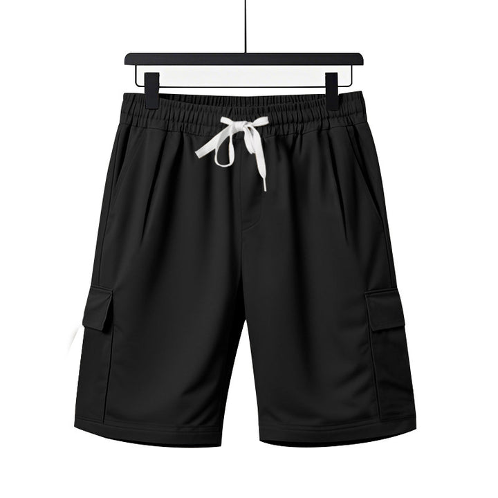 Herren modische Cargo-Shorts mit elastischem Bund und praktischen Seitentaschen Echoarchiv