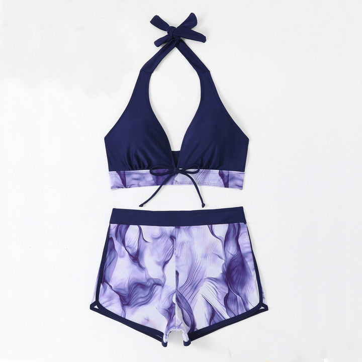 Damen Triangel-Bikini Set mit kurzer Hose Echo Archiv
