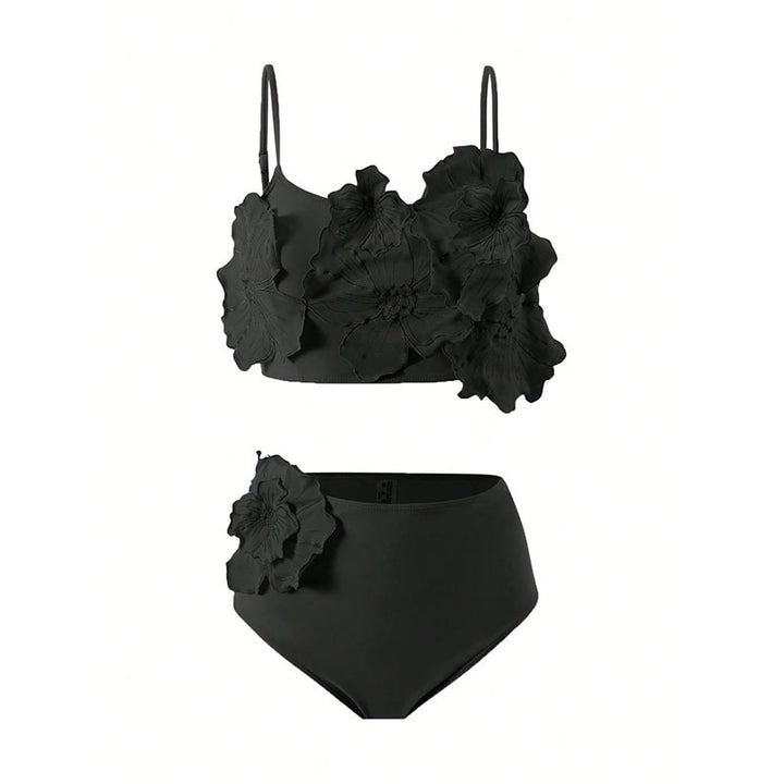 Damen Floral Bikini mit voluminösem Blüten-Design Echo Archiv