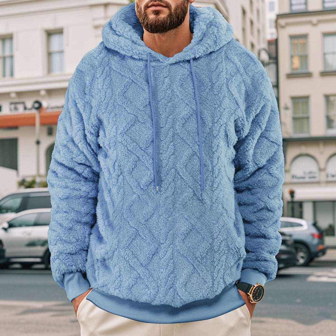 Herren Kuscheliger Kapuzenpullover Echoarchiv