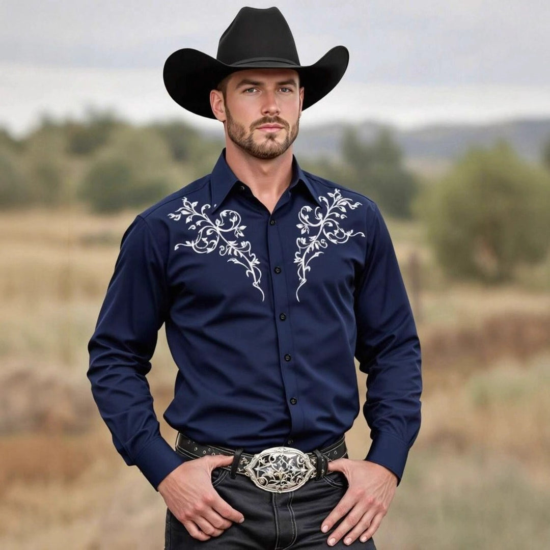 Herren Cowboy Hemd Echoarchiv
