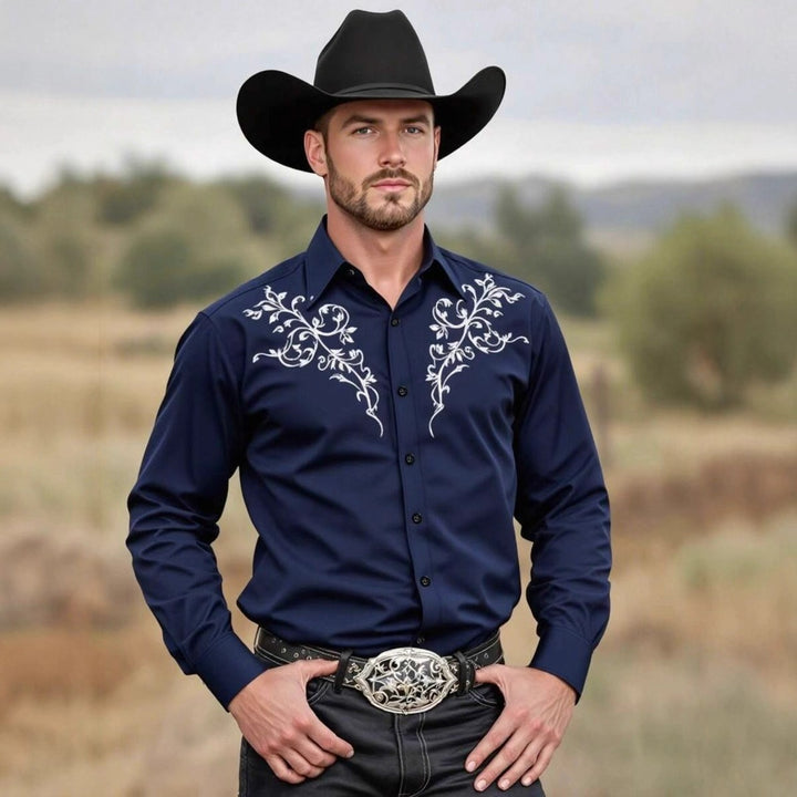 Herren Cowboy Hemd Echoarchiv