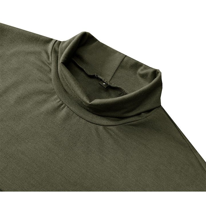 Herren Stehkragen T-Shirt Echoarchiv