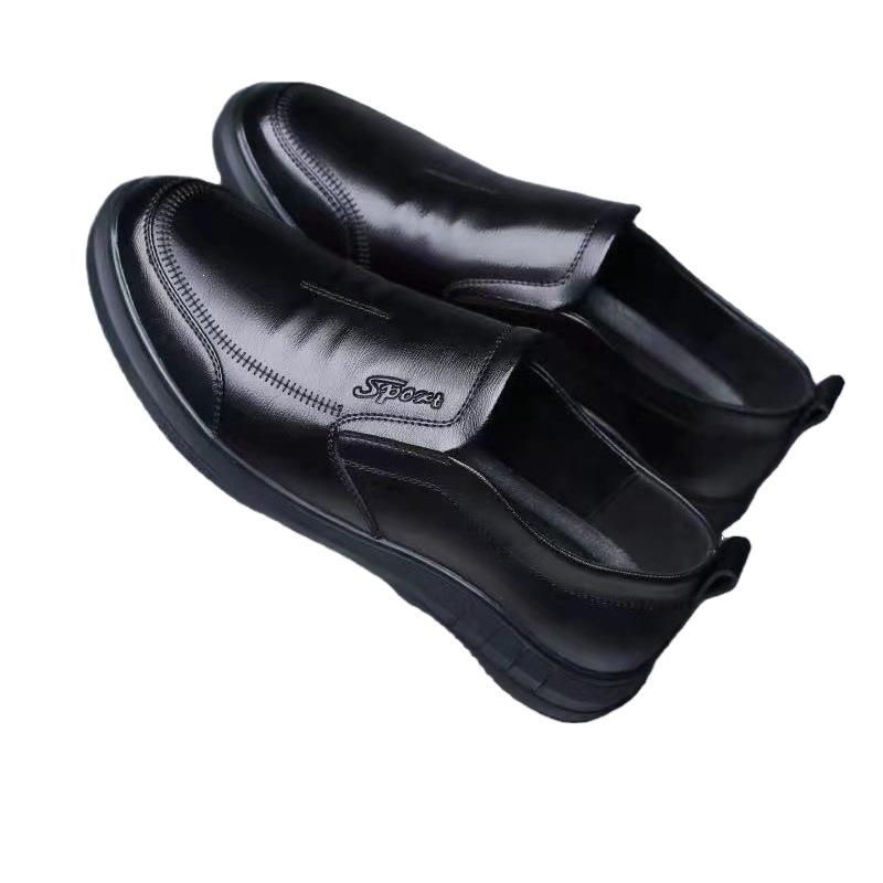 Herren Bequeme Leder Slipper Echoarchiv
