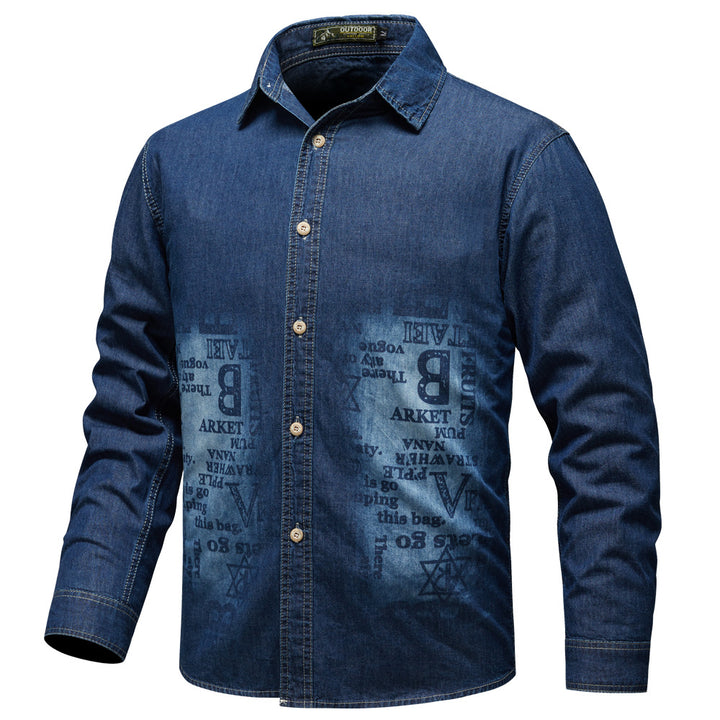 Herren Denim Hemd – Arvello