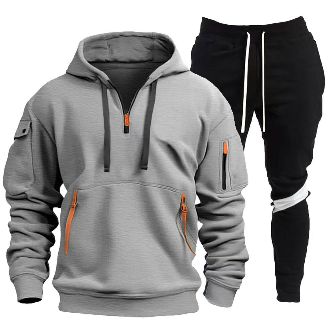 Herren Sportliche Hoodie- und Jogginghosen Kombination Echoarchiv