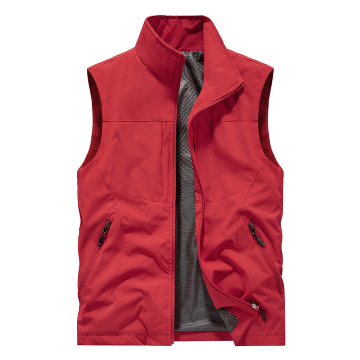 Damen atmungsaktive Softshell-Weste mit Stehkragen und taillierter Schnittführung Echoarchiv