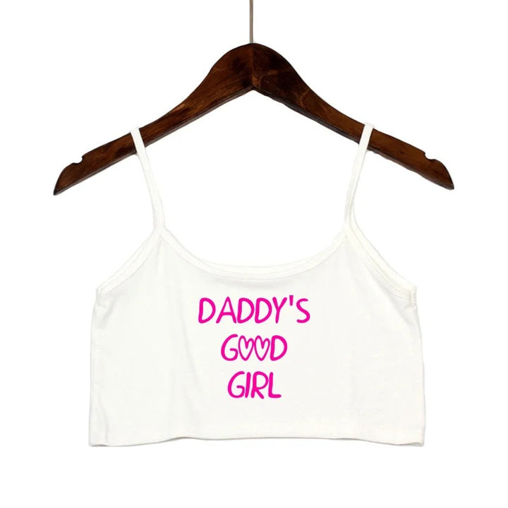 Damen modisches Crop-Top mit verzierten Trägern Echo Archiv