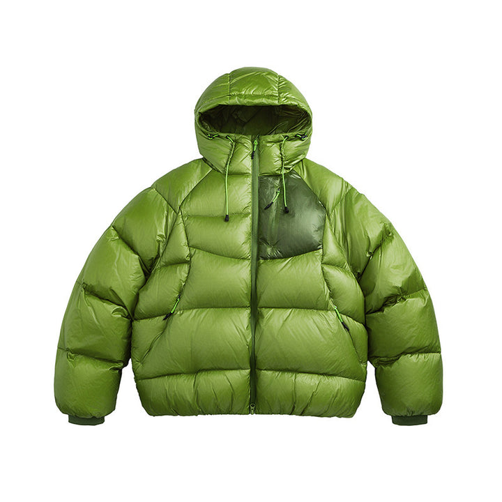 Unisex Stepp-Daunenjacke mit Kapuze und leichter Wärmeisolierung Echo Archiv