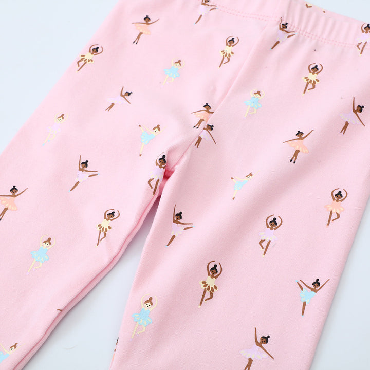 Mädchen Leggings mit bezauberndem Ballett-Motiv Echo Archiv