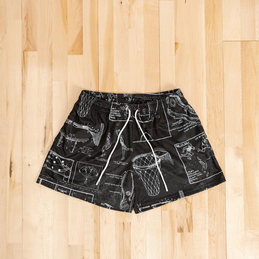 Herren Kunstdruck Strandshorts Echoarchiv