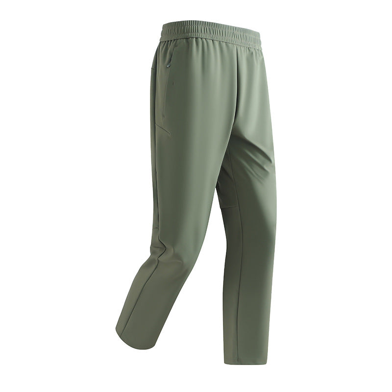 Herren Tapered Performance-Jogginghose aus stretch-Funktionsmaterial mit elastischem Bund & Reißverschlusstaschen Echoarchiv