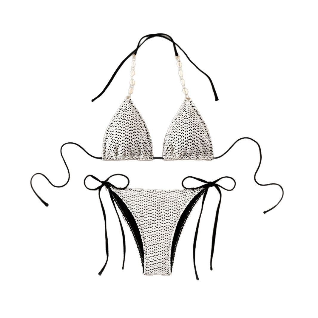 Damen Triangel-Bikini mit Muscheldetails Echo Archiv