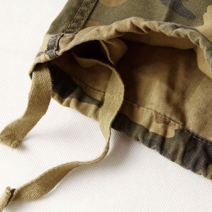 Herren Cargo-Hose mit elastischem Bund und vielseitigen Taschen Echoarchiv