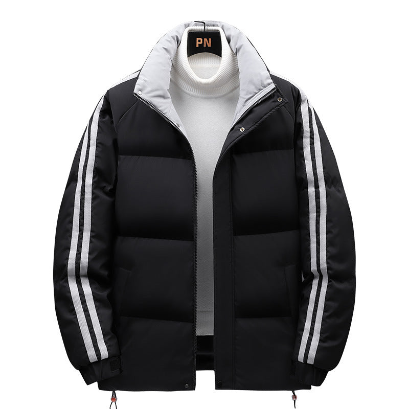 Herren isolierte Sportjacke mit reflektierenden Streifen Echoarchiv