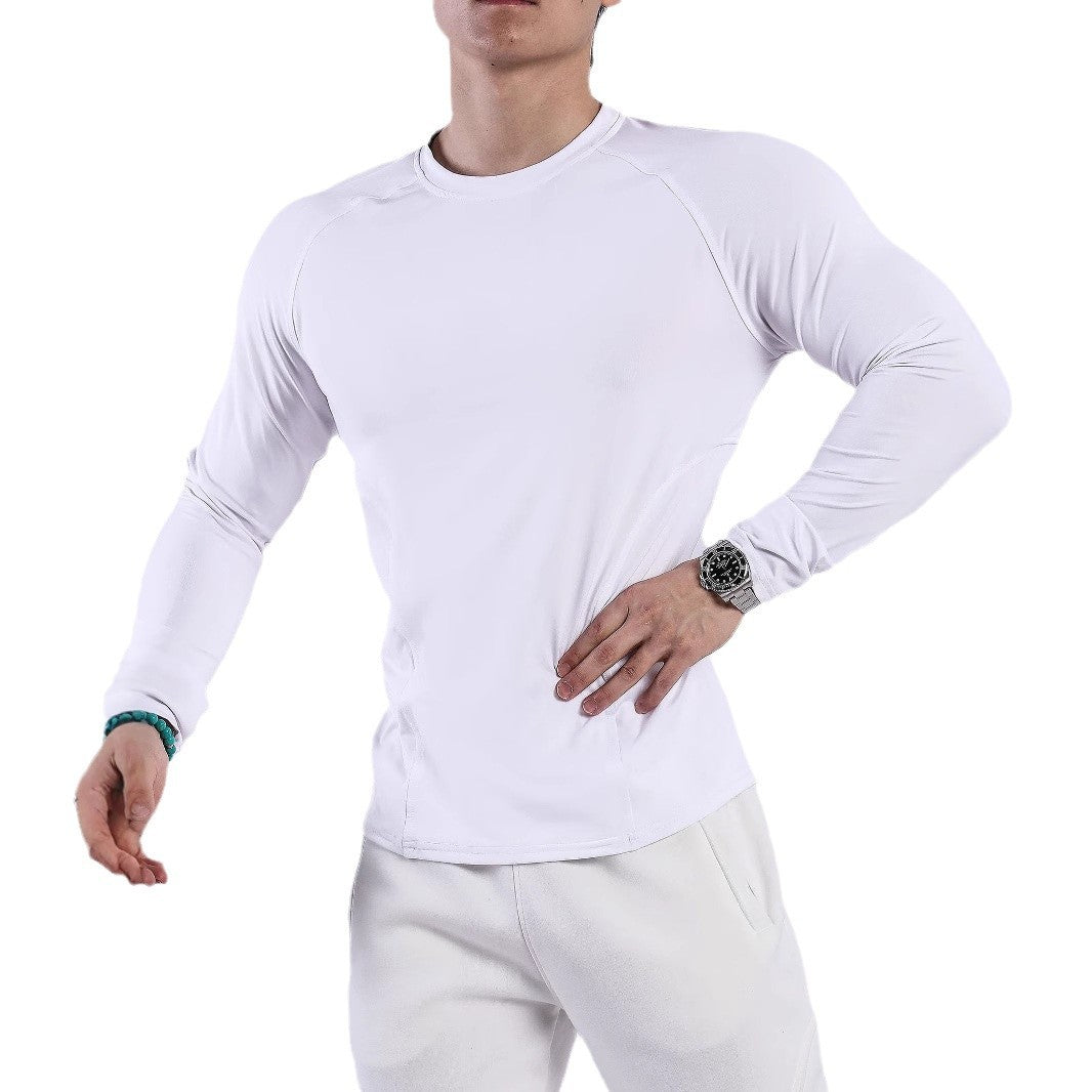 Herren Sport-Langarmshirt aus atmungsaktivem und feuchtigkeitsregulierendem Material Echoarchiv