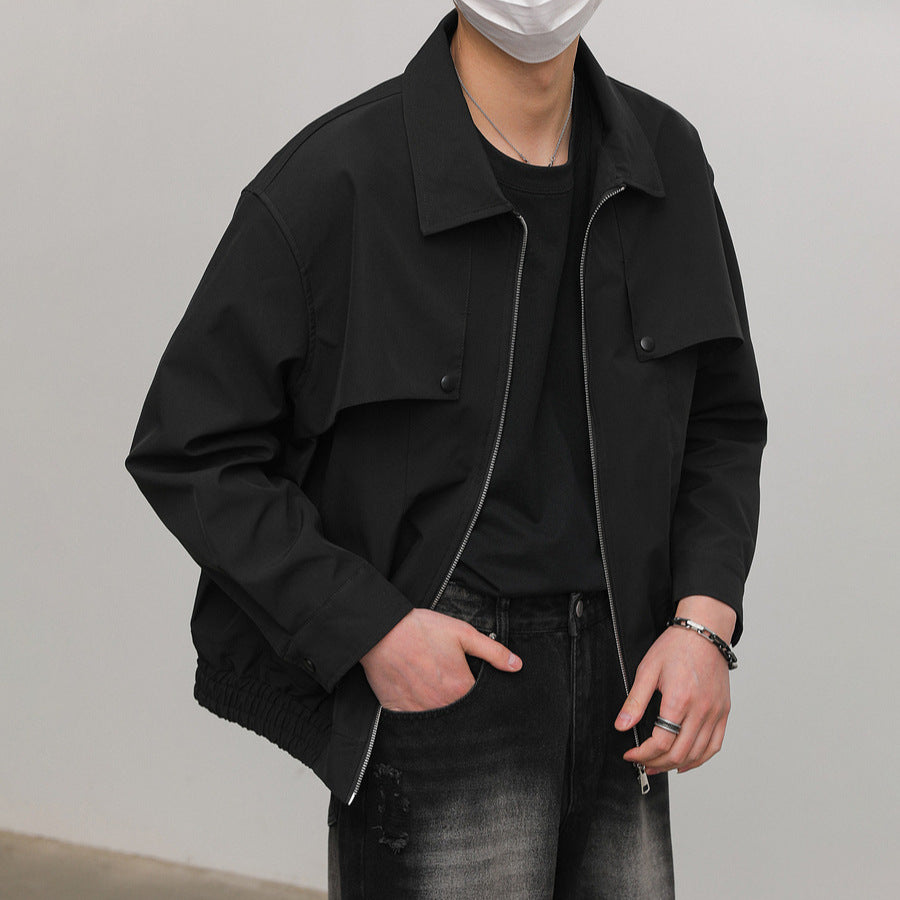 Herren stylische Utility-Jacke mit praktischen Taschen und innovativem Design Echoarchiv