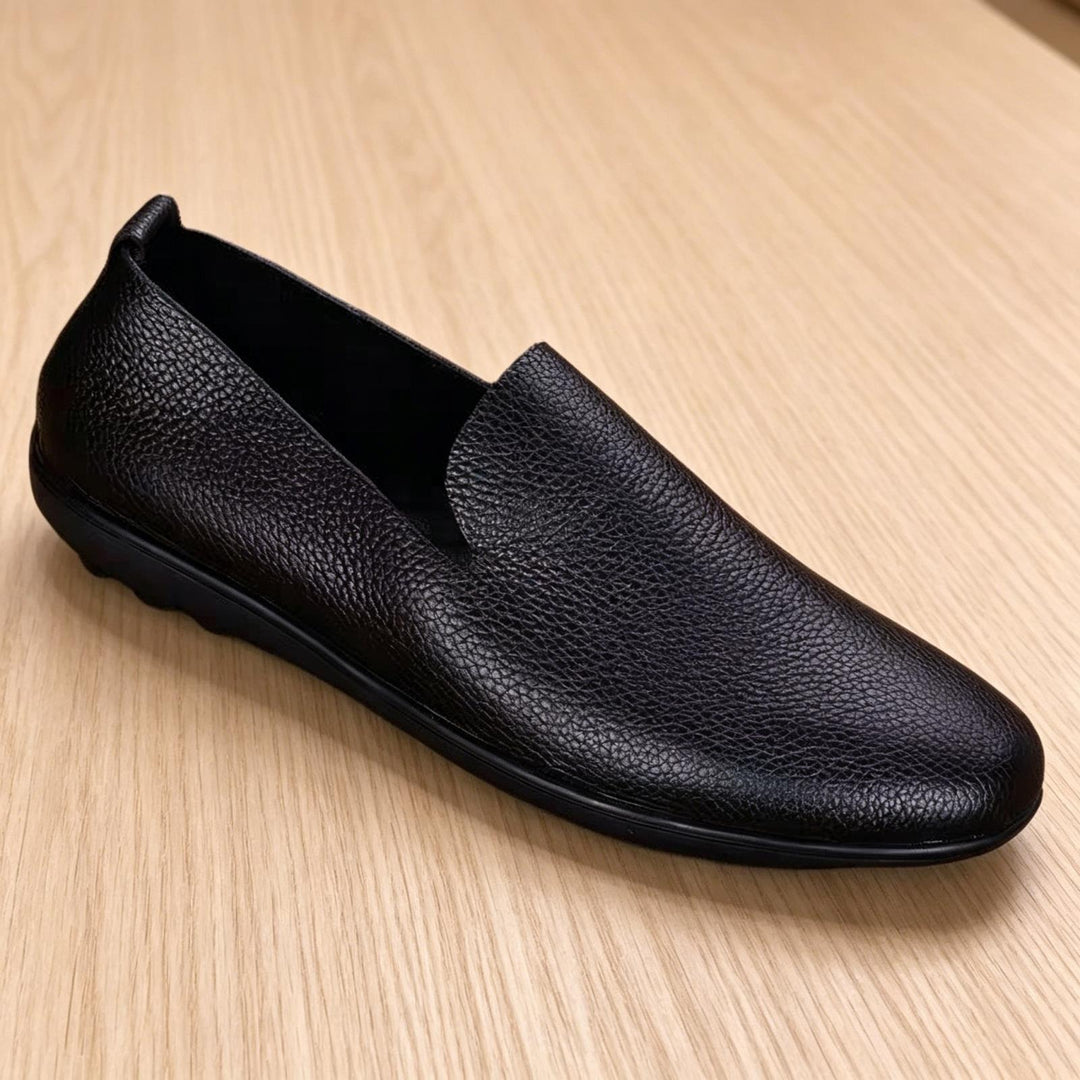 Herren Elegante Ledermokassins Echoarchiv