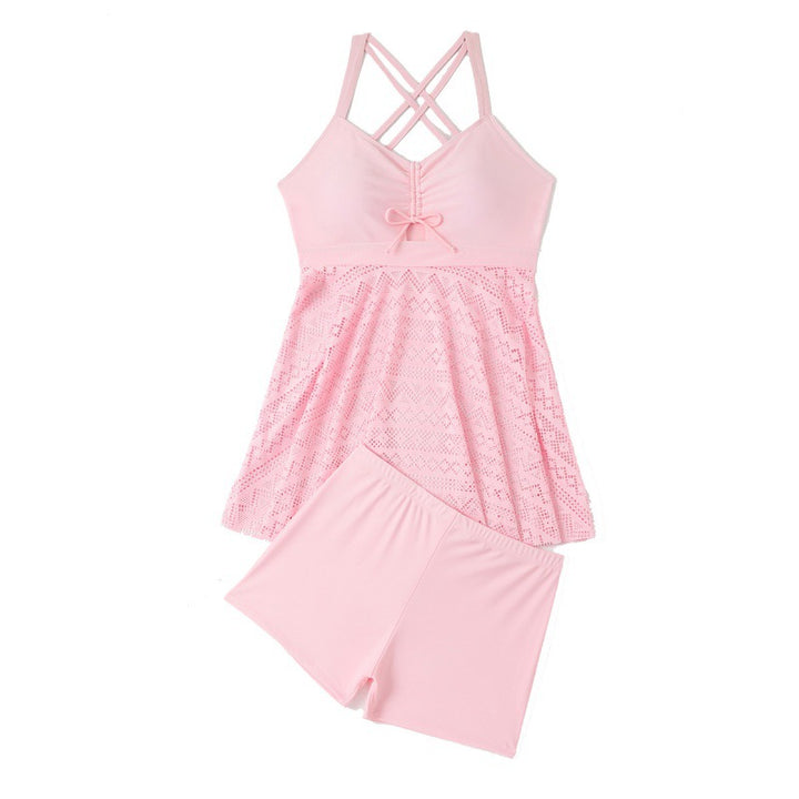 Damen Badekleid mit elegantem Netzdesign und schmeichelndem V-Ausschnitt Echo Archiv