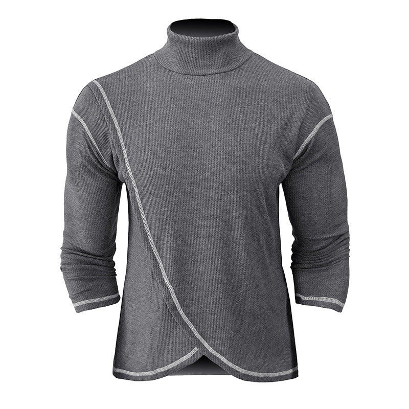 Herren Rollkragenpullover mit modernem Schnitt Echoarchiv