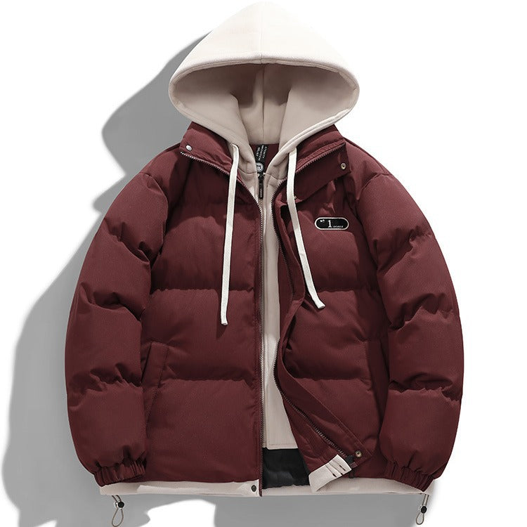 Herren urbane Pufferjacke mit abnehmbaren Innenfutter Echoarchiv