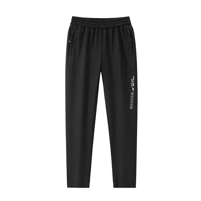 Herren Sportive tapered Jogginghose mit elastischem Bund, Reißverschlusstaschen und atmungsaktivem Funktionsmaterial Echo Archiv