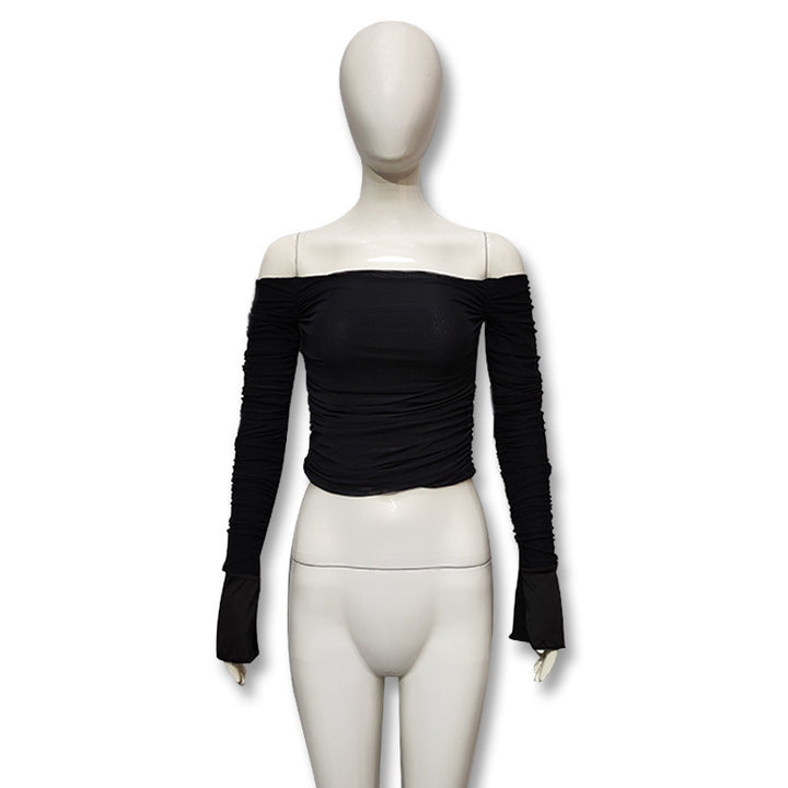 Damen modische Langarmbluse Echo Archiv