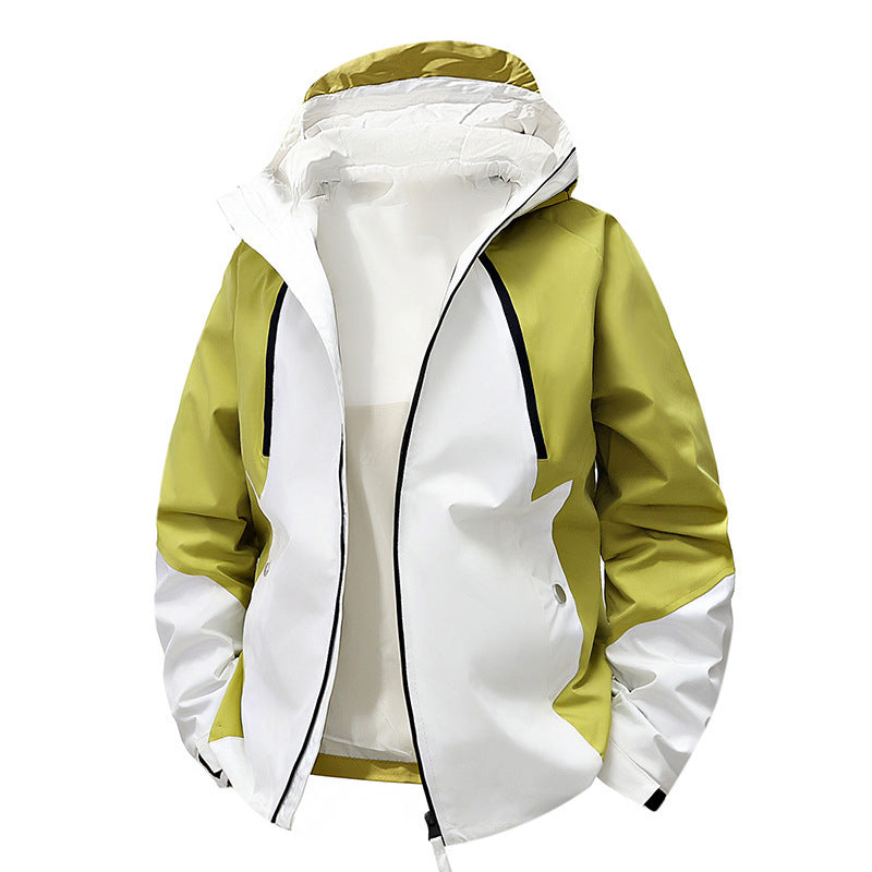 Herren Moderne Wetterjacke Echo Archiv