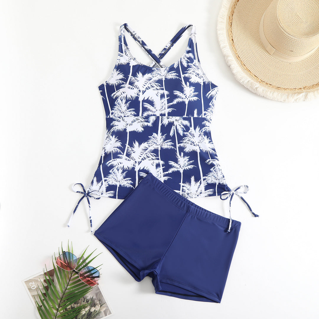 Damen Tankini-Oberteil mit sportlichen Shorts Echo Archiv