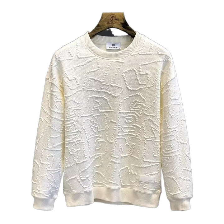 Damen Modischer Sweater mit 3D-Struktur Echo Archiv