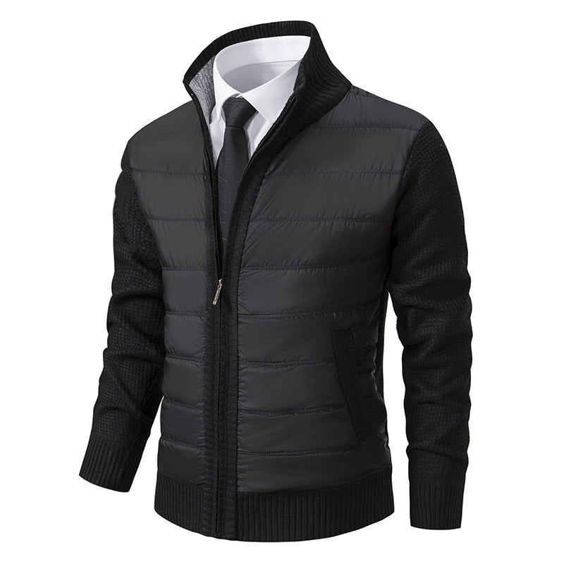 Herren sportive Kapuzenjacke mit strukturiertem Material und eleganten Details Echoarchiv