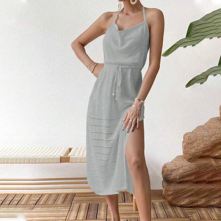 Damen luftiges Strandkleid mit verstellbarem Träger Echo Archiv