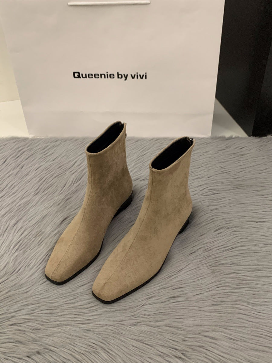 Damen Elegante Ankle-Boots aus Kunstleder Echo Archiv