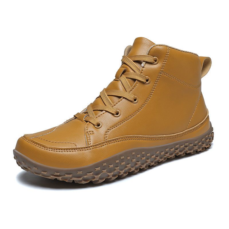 Herren nan urbaner Leder-Sneakerboot mit gepolstertem Schaft und griffiger Profilsohle Echo Archiv