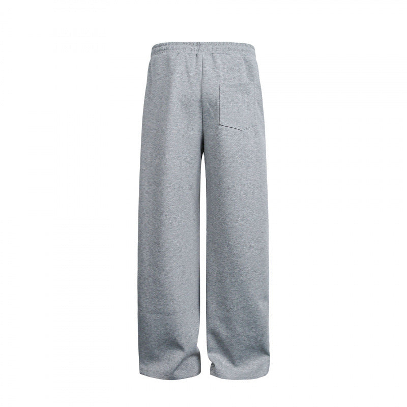 Damen Weite High‑Waist Relax-Sweat-Hose mit Kordelbund und dekorativen Schrittnahtlinien Echo Archiv