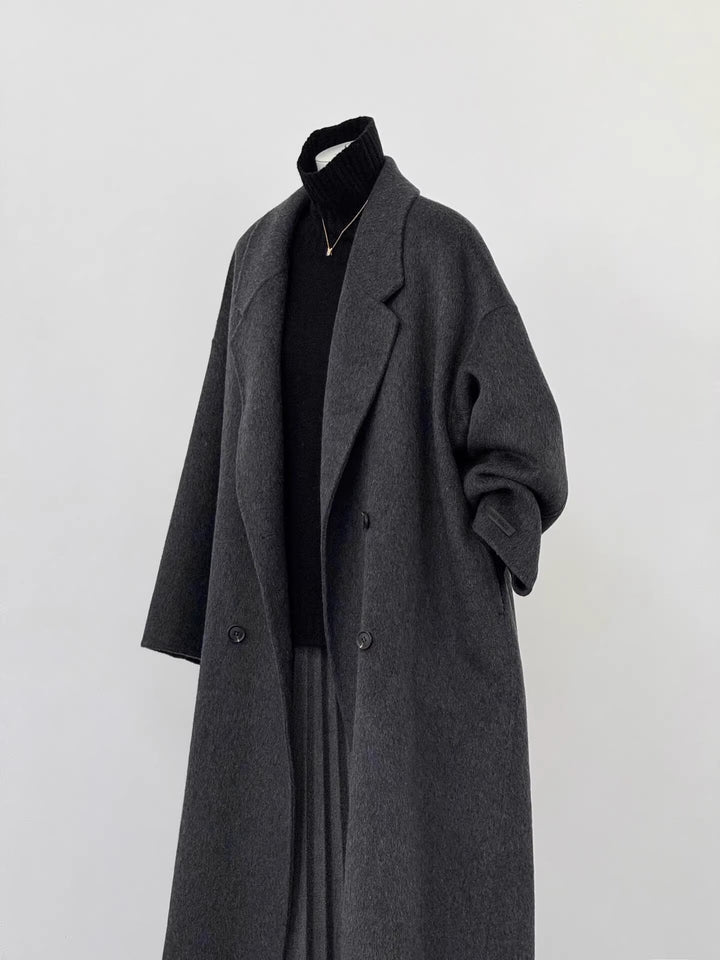 Damen Oversized Wollmantel Echoarchiv